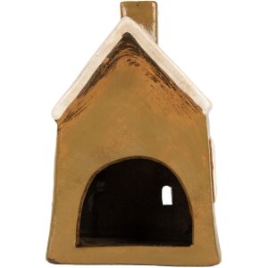 Decorazione casa Clayre & Eef 6CE2187 12x8x18 cm Marrone Beige