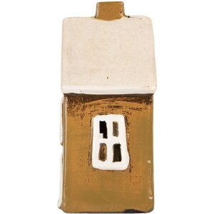 Decorazione casa Clayre & Eef 6CE2187 12x8x18 cm Marrone Beige