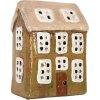 Decorazione Casa Clayre & Eef 10x7x14 cm verde-beige