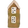 Decorazione Casa Clayre & Eef 10x7x14 cm verde-beige