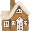 Decorazione casa Clayre & Eef 13x7x13 cm Marrone e Beige