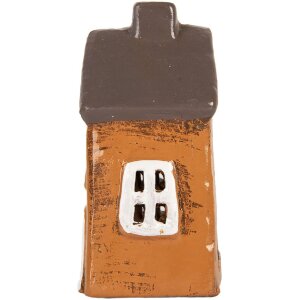 Decorazione Casa Clayre & Eef 6CE2193 9x7x13 cm Arancione Grigio