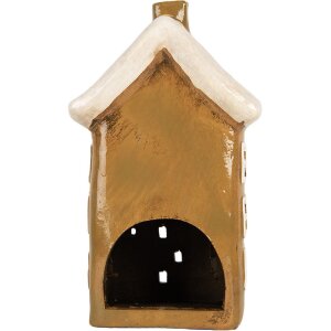 Decorazione Casa Clayre & Eef 12x8x19 cm Marrone-Beige