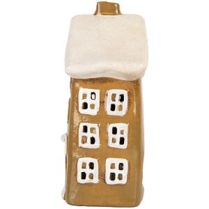 Decorazione Casa Clayre & Eef 12x8x19 cm Marrone-Beige