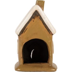 Decorazione casa Clayre & Eef 6CE2195 10x10x16 cm Marrone-Beige