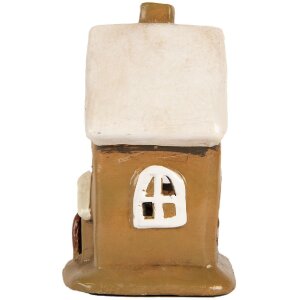 Decorazione casa Clayre & Eef 6CE2195 10x10x16 cm Marrone-Beige
