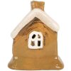 Clayre & Eef 6CE2198 Decorazione Casa 9x7x9 cm Marrone-Beige