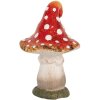 Decorazione a forma di fungo Clayre & Eef 6CE2205 11x11x16 cm Rosso-Bianco