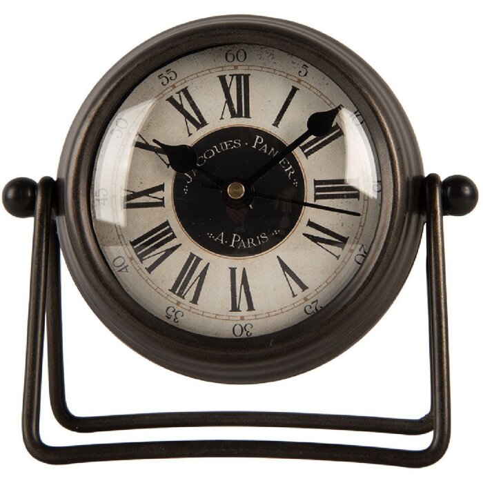 Orologio da tavolo Clayre & Eef 6KL0835 12x5x11 cm 1xAA