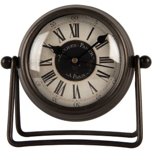 Orologio da tavolo Clayre & Eef 6KL0835 12x5x11 cm 1xAA