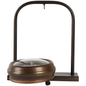 Orologio da tavolo Clayre & Eef 6KL0836 14x5x16 cm 1 pila AA