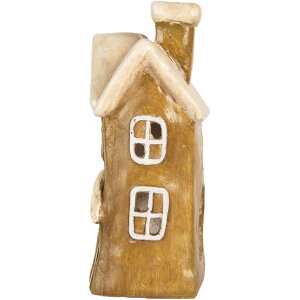 Decorazione casa Clayre & Eef 23x15x33 cm Marrone-Beige
