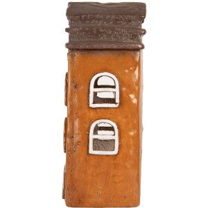 Decorazione casa Clayre & Eef 20x15x34 cm Arancione Grigio