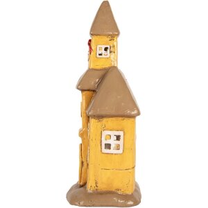 Decorazione casa Clayre & Eef 23x17x43 cm giallo-bruno