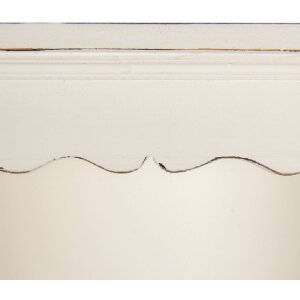 Clayre & Eef 5H0742 Credenza da parete 45x16x67 cm Bianca