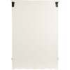 Clayre & Eef 5H0742 Credenza da parete 45x16x67 cm Bianca