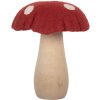 Fungo in feltro Clayre & Eef 66304 12x12x15 cm