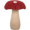 Fungo in feltro Clayre & Eef 66304 12x12x15 cm
