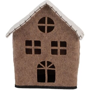 Casa in Feltro Clayre & Eef 66305 17x9x19 cm Marrone...