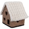 Casa in feltro Clayre & Eef 66306 13x10x13 cm Marrone Bianco
