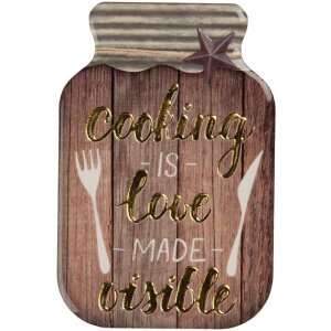 Magnet decorativo Clayre & Eef 66364 5x1x8 cm...