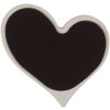 Magnet decorativo Clayre & Eef 66370 6x1x6 cm Bianco-Oro