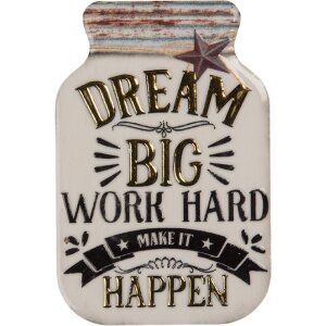 Magnet decorativo Clayre & Eef 66372 5x1x8 cm...