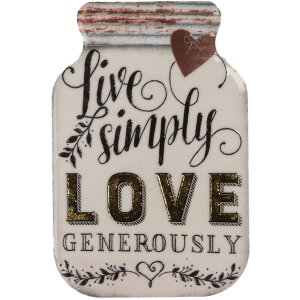 Magnete decorativo Clayre & Eef 66373 5x1x8 cm...