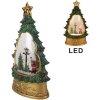 Clayre & Eef 66407 Decorazione Albero di Natale Babbo Natale 17x9x28 cm