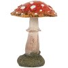 Clayre & Eef 6PR5743 Decorazione Fungo Ø 9x12 cm
