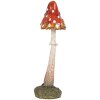 Decorazione Fungo Clayre & Eef 6PR5744 4x4x12 cm