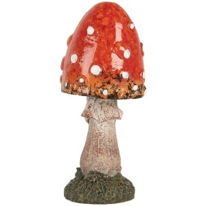 Clayre & Eef 6PR5745 Decorazione Fungo Rosso-Bianco...