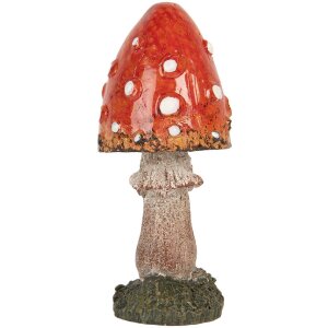 Clayre & Eef 6PR5745 Decorazione Fungo Rosso-Bianco...
