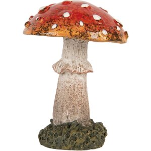 Clayre & Eef 6PR5746 Decorazione Fungo Ø 6x8...