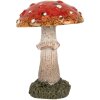 Clayre & Eef 6PR5746 Decorazione Fungo Ø 6x8 cm Rosso & Bianco