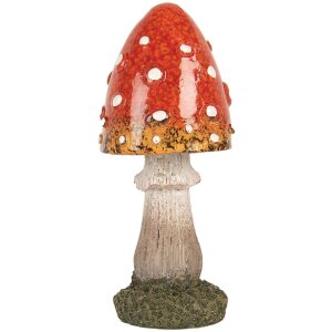 Clayre & Eef 6PR5747 Decorazione Fungo Ø 5x12...