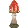 Clayre & Eef 6PR5747 Decorazione Fungo Ø 5x12 cm Rosso Bianco