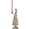 Portacandele Donna Clayre & Eef 6Y5816 10x8x26 cm