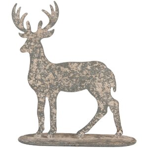 Clayre & Eef 6Y5817 Decorazione Renna 17x8x18 cm