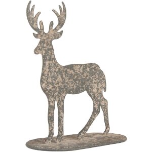 Clayre & Eef 6Y5817 Decorazione Renna 17x8x18 cm