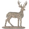 Clayre & Eef 6Y5817 Decorazione Renna 17x8x18 cm