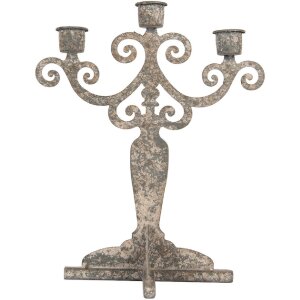 Portacandele in ferro Clayre & Eef 6Y5821 26x16x35 cm...