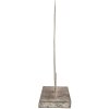 Decorazione Cane Clayre & Eef 6Y5830 16x8x19 cm Grigio Beige