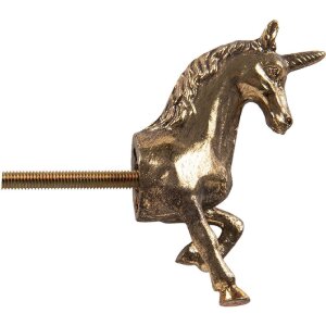 Manigetta per porta dorata Clayre & Eef 3x9x8 cm