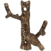 Gancio da parete decorativo Clayre & Eef 6Y5885 9x4x9 cm Color Oro