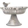 Etagère Clayre & Eef 6Y5887 13x12x10 cm Grigio/Bianco