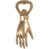 Apribottiglie Clayre & Eef 11x2x4 cm Oro