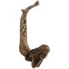 Gancio da parete Clayre & Eef 6Y5889 5x4x10 cm Color Oro