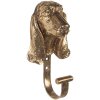 Gancio da parete Clayre & Eef 6Y5890 7x5x13 cm Color Oro