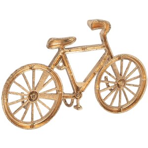 Appendiabiti da parete Clayre & Eef 6Y5892 19x4x12 cm color oro